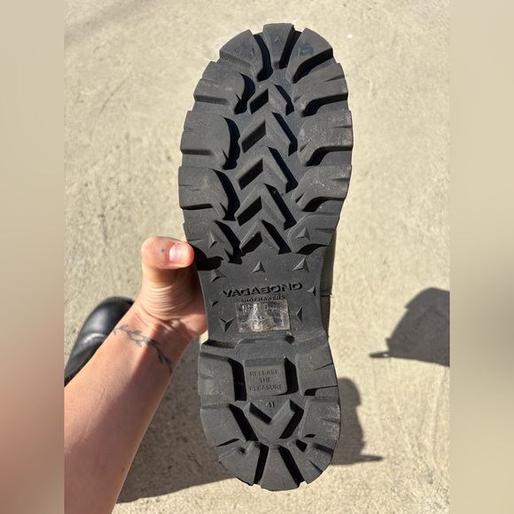 Vagabond Black Leather Cosmo 2.0 Boots Size 41 - Picture 6 of 7